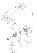 Part Location Diagram of 205135GS Briggs and Stratton Assembly, Brake